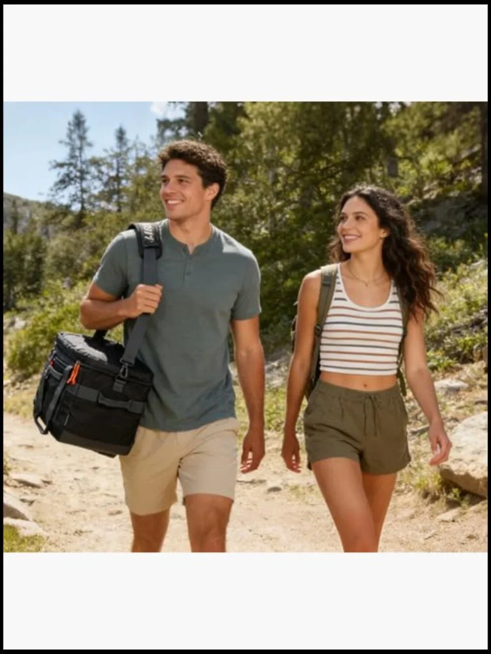 Large Insulated Cooler Bag Collapsible Leakproof Picnic Beach Camping Travel